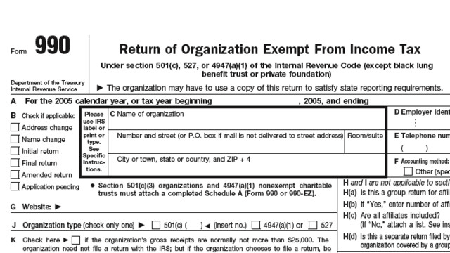 IRS Says Tax-Exempt Orgs Don't Need to File New Corporate AMT Form 4626 ...