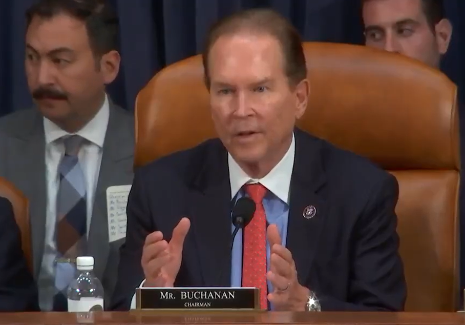 Longtime Ways and Means Member Rep. Vern Buchanan to Retire After 10 Terms in Congress