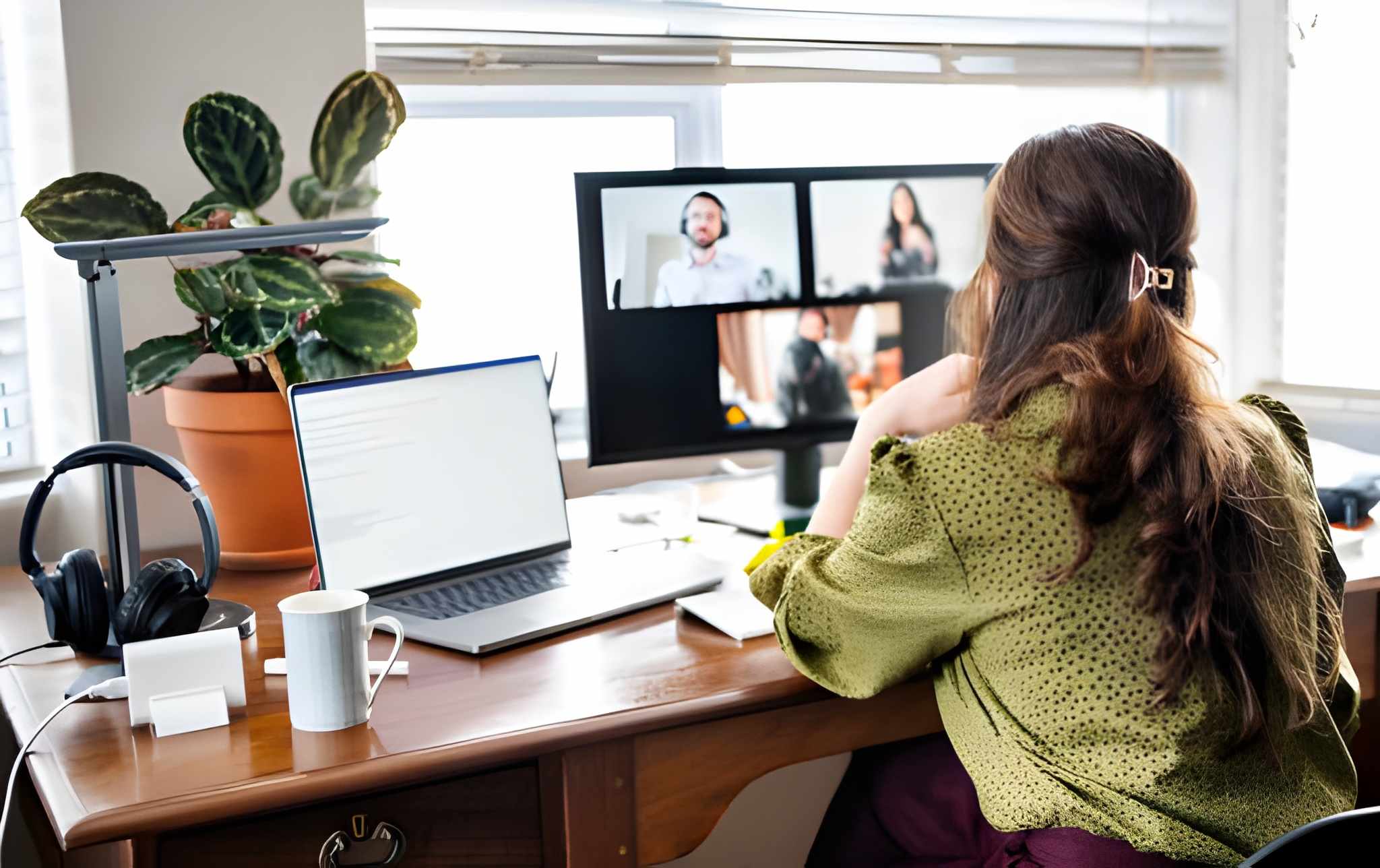 From Plants to Dual Monitors: 5 Ways to Upgrade Your Home Office