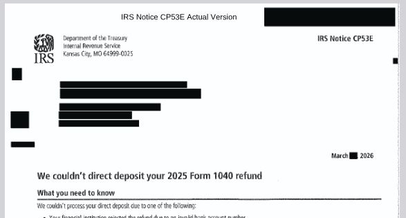 Confusing CP53E Notices from IRS Results in AICPA Requesting Adjustments and Offering Recommendations on Their Use