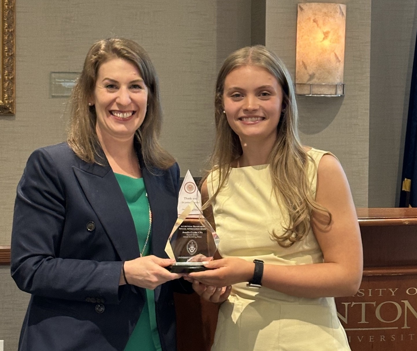 PICPA CEO Jen Cryder Honored with John P. McLean Leadership Award