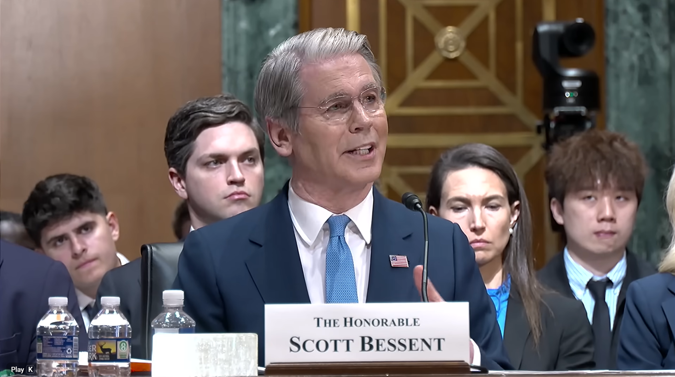 Bessent Stays Mum on ‘Anti-Weaponization’ Fund at Hearing