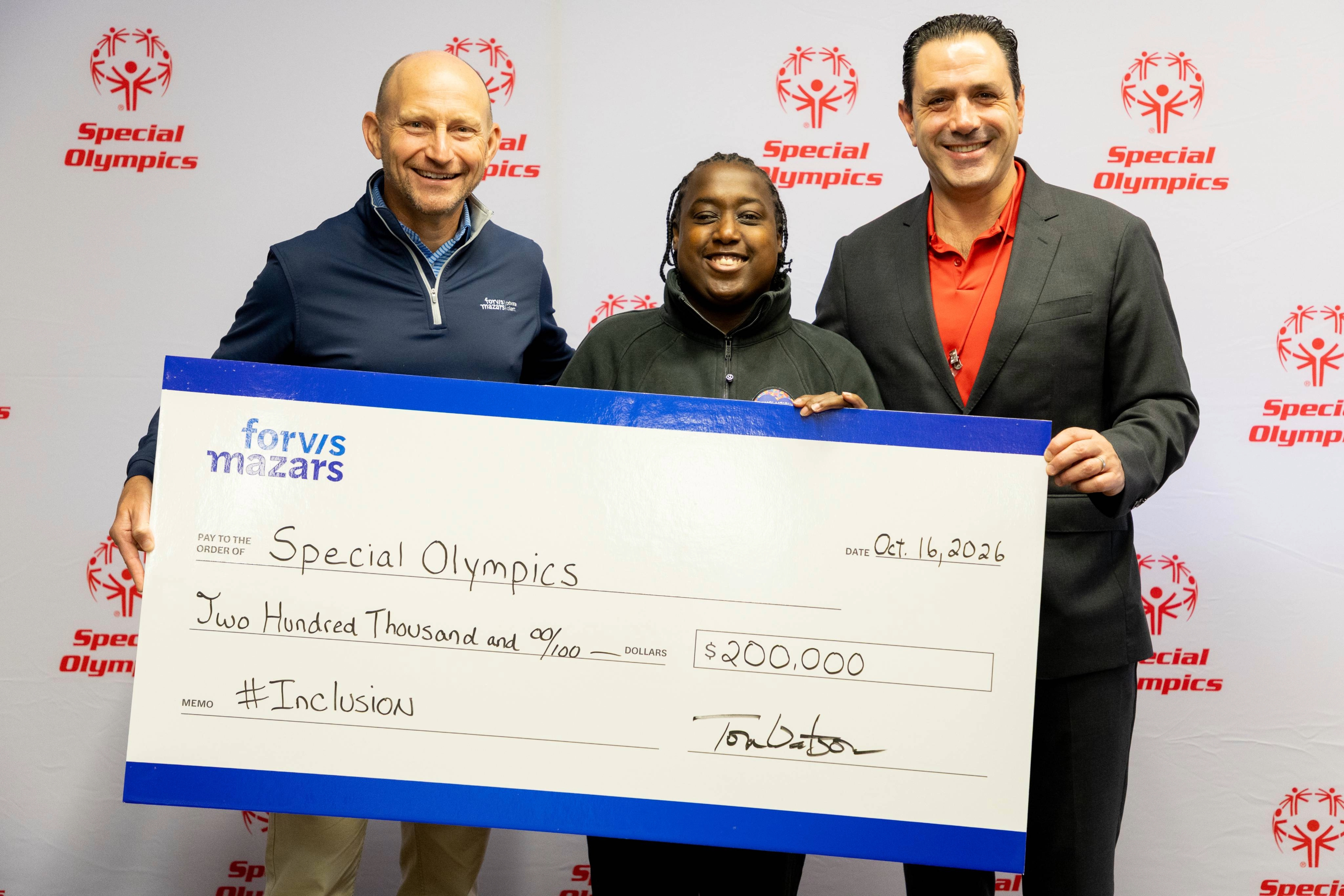 Forvis Mazars Helps Special Olympics Athletes Embrace Health, Wellness, and Opportunity