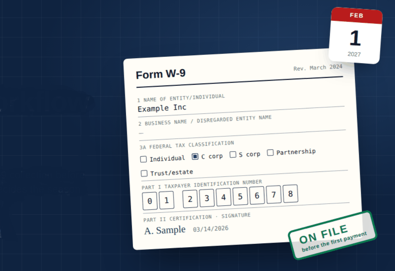 The 1099 Workflow Gap: How CPA Firms Can Standardize W-9 Collection Before January