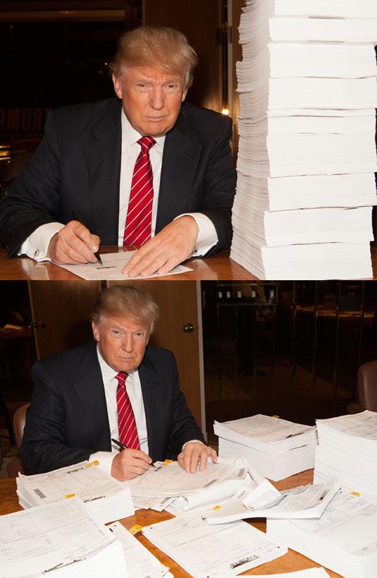 Donald Trump Income Taxes
