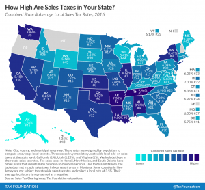 State Sales Taxes 2016 01 1  5743669b3b628
